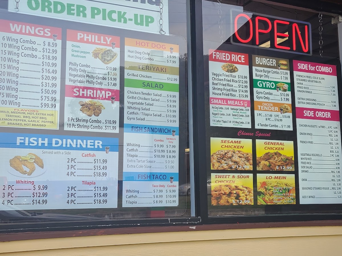Wing and Fish Georgia